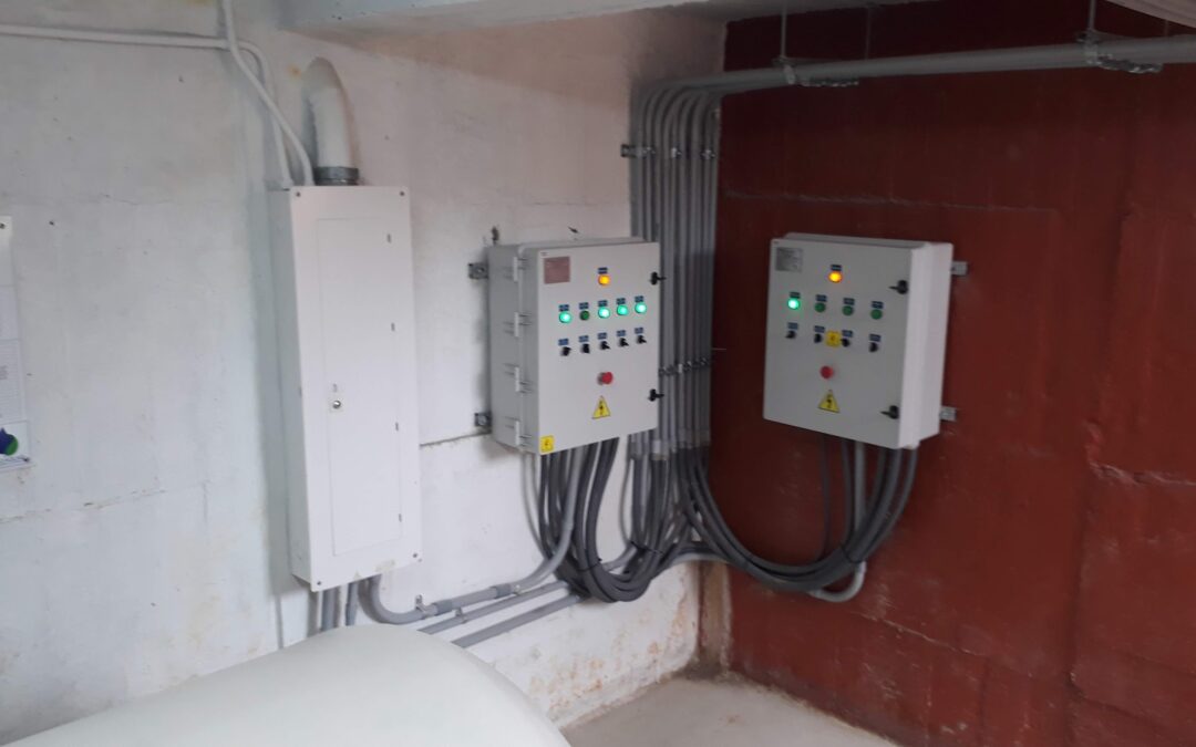 Modernización del cuarto de máquinas